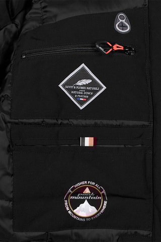 Parka met Capuchon Akagan Zwart