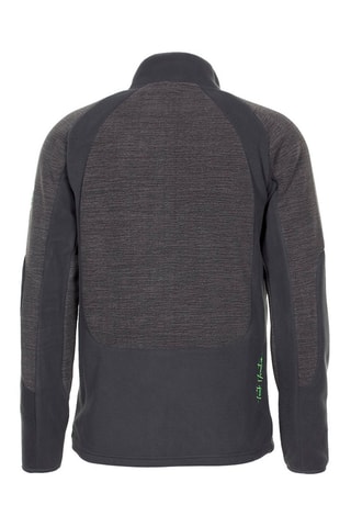 Fleece Jack Cecut Peak Mountain - Gemêleerd Grijs en Anijsgroen