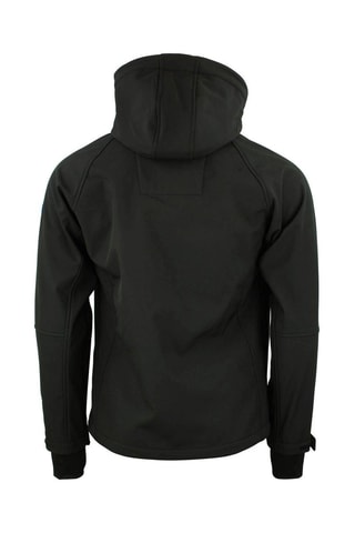 Jack met Capuchon Softshell Cimaleo  Zwart