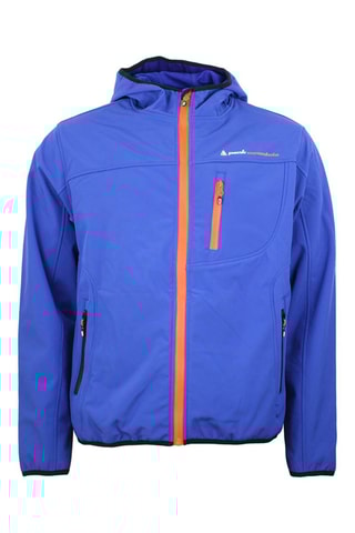 Jack met Capuchon Softshell Camtwo Kobaltblauw