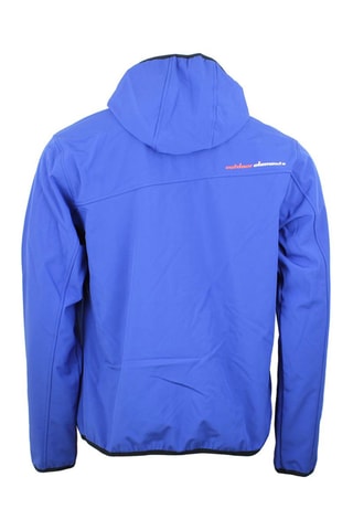 Jack met Capuchon Softshell Camtwo Kobaltblauw