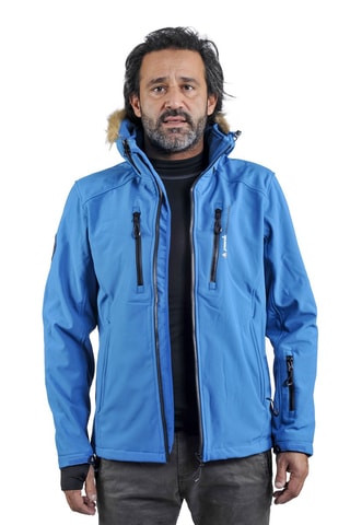 Jack met Capuchon Casada Peak Mountain - Blauw