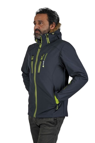 Jack met Capuchon Casada Peak Mountain - Grijs