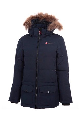 Gewatteerde Jas met Capuchon Atole Marineblauw