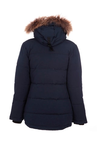 Gewatteerde Jas met Capuchon Atole Marineblauw