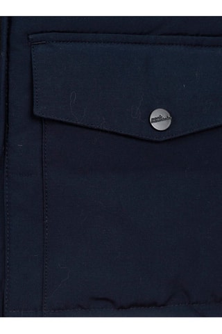 Gewatteerde Jas met Capuchon Atole Marineblauw