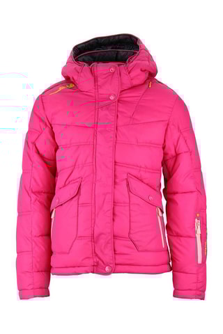 Gewatteerde Jas met Capuchon Ganecy Fuchsia