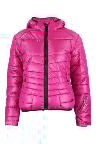 Gewatteerde Jas met Capuchon Galpine Fuchsia
