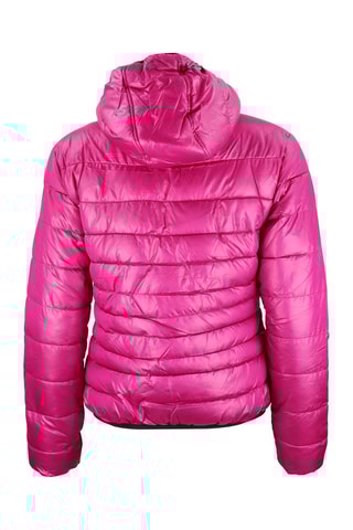 Gewatteerde Jas met Capuchon Galpine Fuchsia