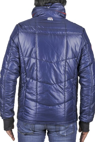 Gewatteerde Jas met Capuchon Capa Marineblauw