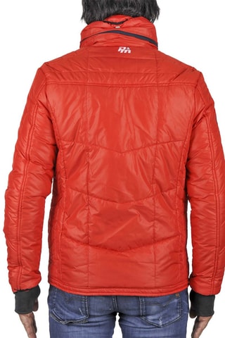 Gewatteerde Jas met Capuchon Capa Rood