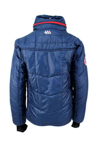 Gewatteerde Jas Ecapa Marineblauw