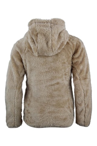 Fleece Sweater met Capuchon Falanzo Camel