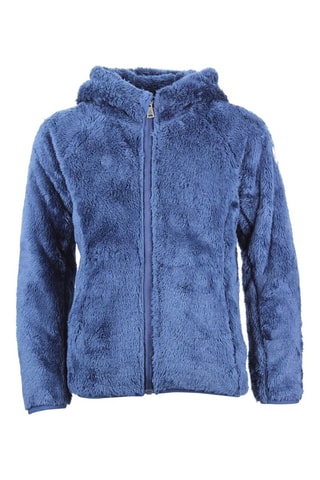 Fleece Sweater met Capuchon Falanzo Blauw