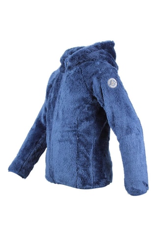 Fleece Sweater met Capuchon Falanzo Blauw