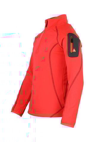 Fleece Sweater Facerun Koraalrood