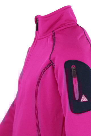 Fleece Sweater Facerun Fuchsia