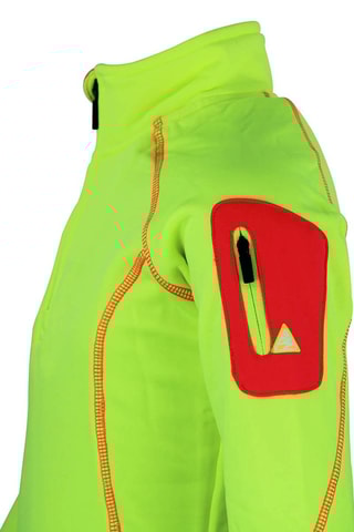 Fleece Sweater Facerun Limoengroen