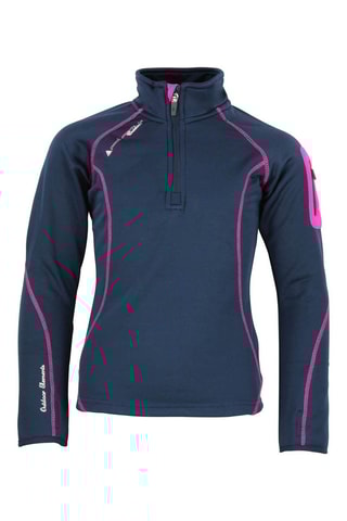 Fleece Sweater Facerun Marineblauw