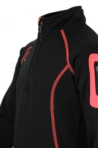 Fleece Sweater Facerun Zwart 