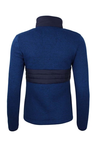 Fleece Sweater Atormi Gemêleerd Marineblauw