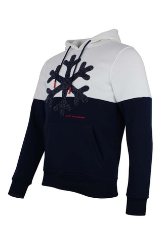 Sweater met Capuchon Carlo  Wit
