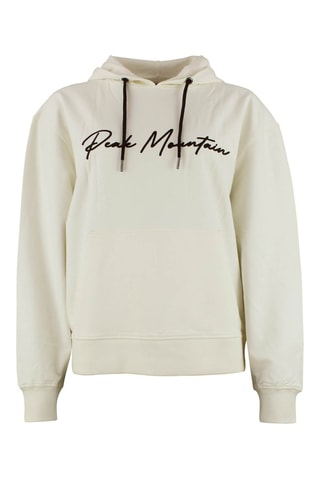 Sweater met Capuchon Alauren Crèmekleurig