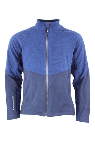 Fleece Sweater Crocus Gemêleerd Marineblauw