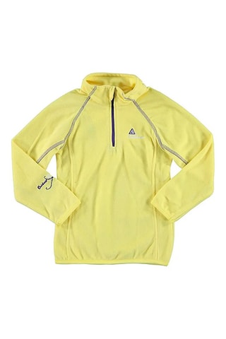 Fleece Sweater Fafine   - Geel