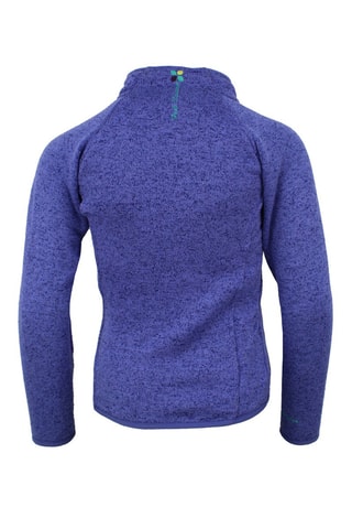 Fleece Sweater Fatorm Gemêleerd Donkerblauw