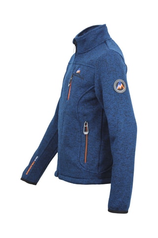 Fleece Sweater Ecemo - Gemêleerd Nachtblauw