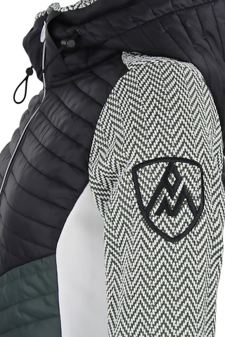 Fleece Jasje Amir - Kaki en Zwart