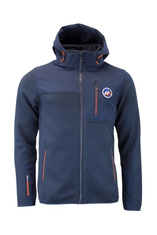 Jasje Softshell Carhood - Marineblauw