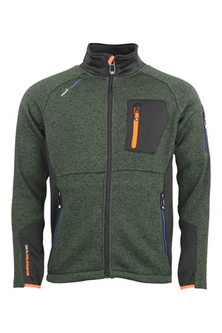 Fleece Jasje Club - Gemêleerd Kaki