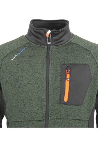 Fleece Jasje Club - Gemêleerd Kaki