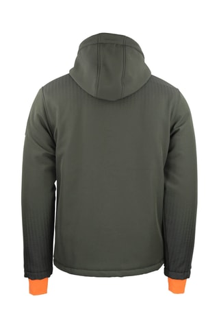 Fleece Ski-jasje Softshell Cabraplus - Kaki
