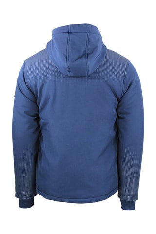 Fleece Ski-jasje Softshell Cabraplus - Marineblauw