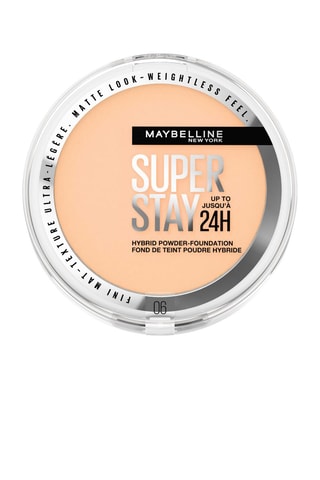 Vegan Foundation Poeder Waterproof Hybride 24 h Superstay - N°06 - 9 g