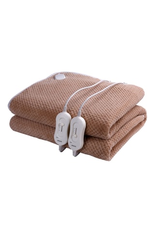 Couverture électrique - Beige