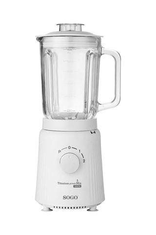 Blender en titane et acier inoxydable - 1,5 l - 1000 W - 2 vitesses