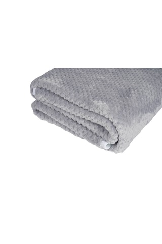 Couverture chauffante électrique - Gris