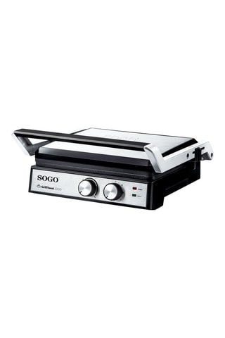 Plancha électrique gril et sandwich - 29 x 24,6 cm - 2000 W