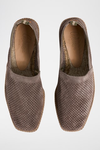 Linnen Espadrilles Pablo - Taupe