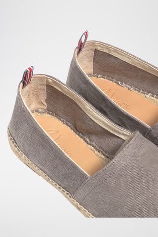 Biologisch Katoenen Espadrilles Pablo - Grijs
