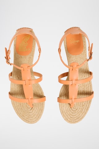 Leren Sandalen Delos - Beige