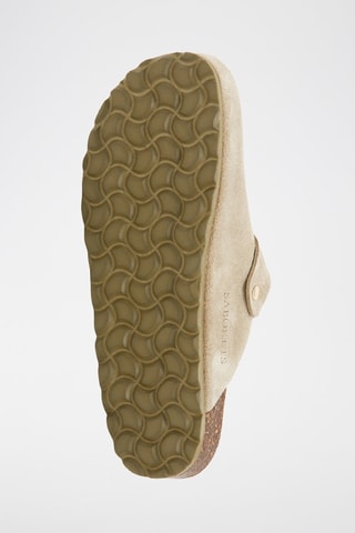 Mules em nobuck - Caqui