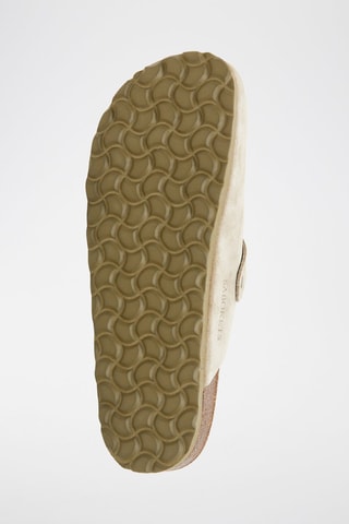 Mules em nobuck - Caqui