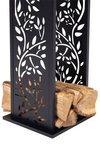 Arrumação para lenha vertical - 33 x 112 x 33 cm
