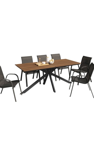 Mesa de jardim Milazzo - 190 x 80 x 75 cm