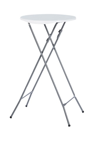 2 mesas altas dobráveis com capa - 105 cm